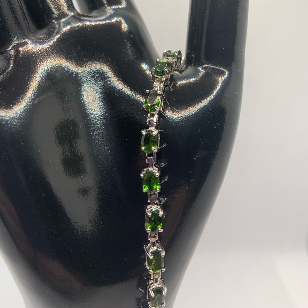 RUSSIAN DIOPSIDE BRACELET 10.00cts